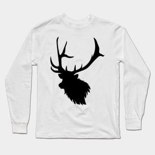 Elk Head Long Sleeve T-Shirt